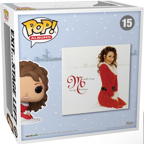 🎄 NEW Mariah Carey Merry Christmas Funko Pop! Vinyl Figure Collectible - Picture 3 of 4